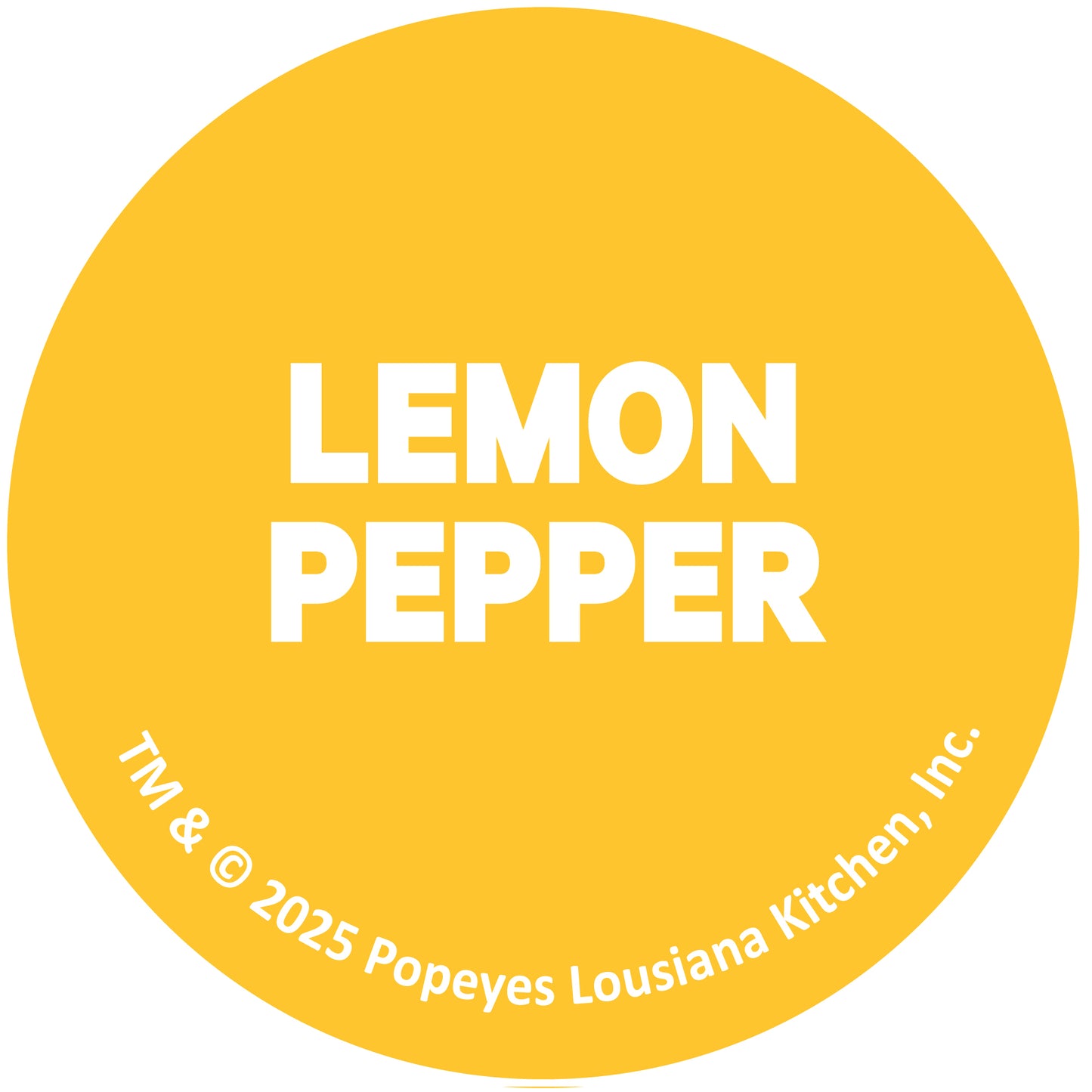 3/4" Lemon Pepper