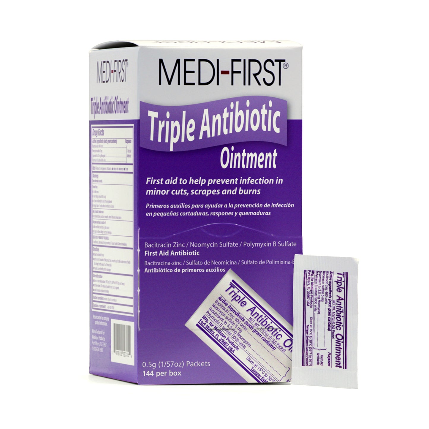 Triple Antibiotic Ointment, 0.5gm Pkts