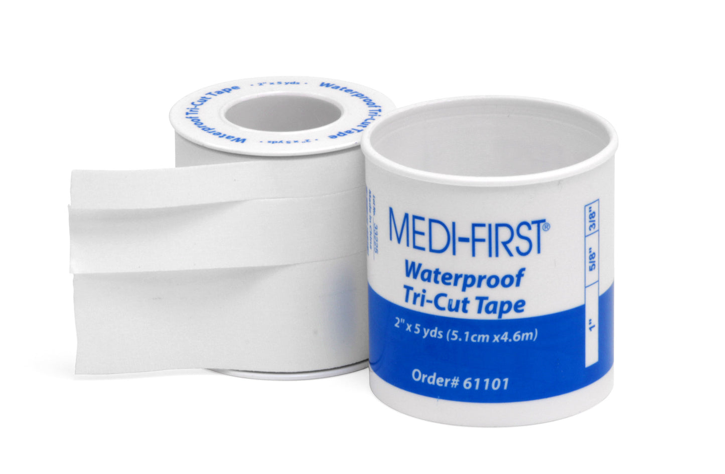 Tri-Cut Waterproof Tape, 5yds. (3/8", 5/8", 1")