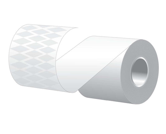 Diamond Pattern Adhesive Liner-Less Thermal Sticky Receipt Labels (12 rolls)