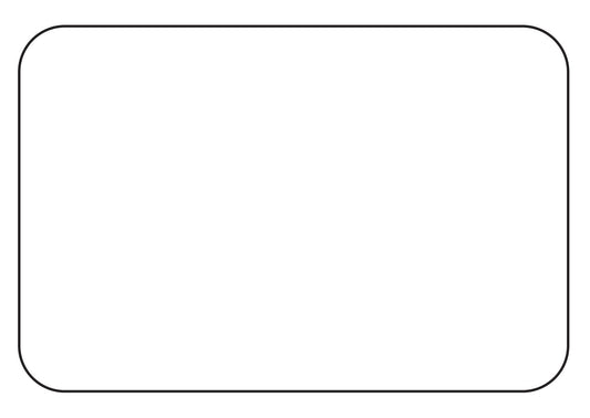 1" x 1.5" Blank Durable Date Label® (not for use in printers)