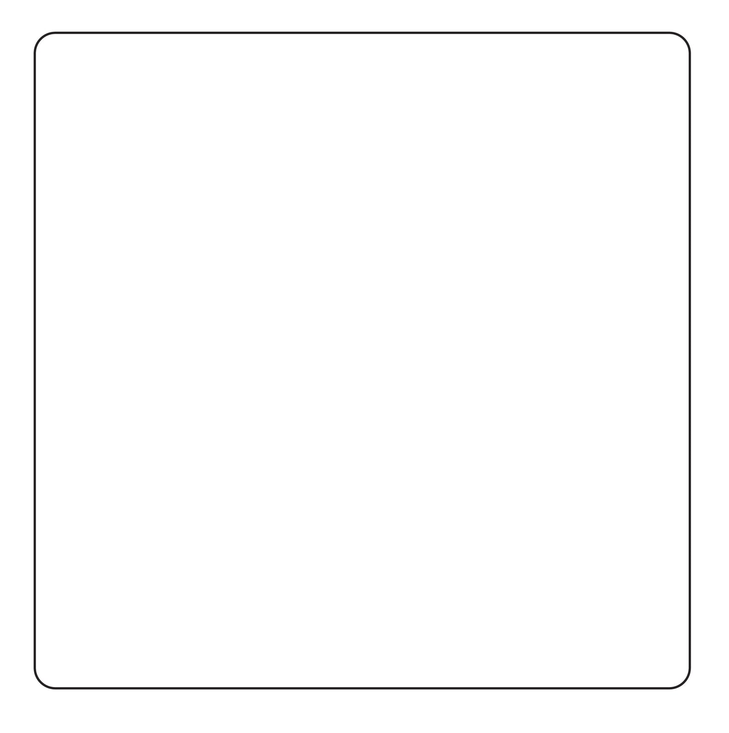 2" x 2" Blank Durable Date Label® (not for use in printers)