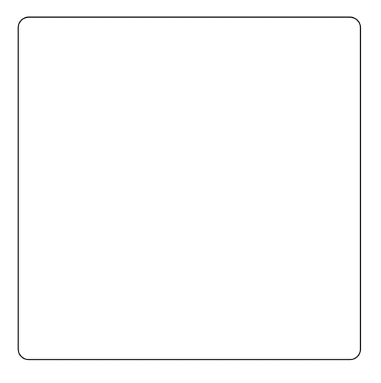 2" x 2" Blank Durable Date Label® (not for use in printers)