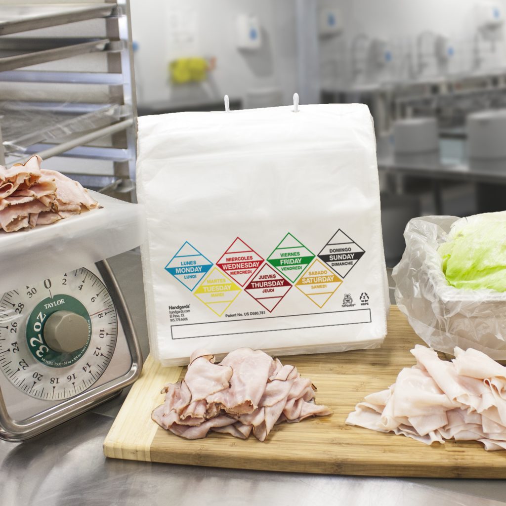 7 Day 6.5" x 7" Color Coded Portion Bag