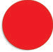 1" Ultra Removable Color Coded Date Label (red)