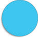 1" Ultra Removable Color Coded Date Label (fl blue)