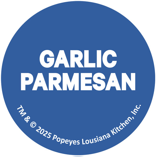 3/4" Garlic Parmesan