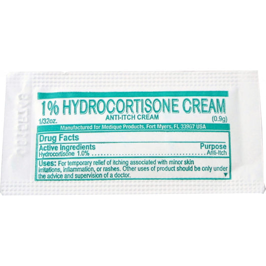 Hydrocortisone Cream 0.9g, 10/Bag