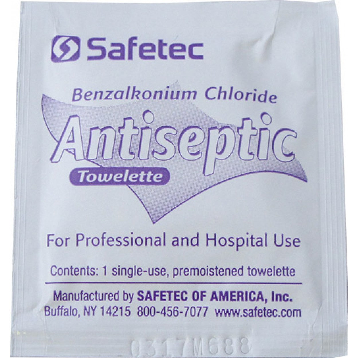 Antiseptic Towelette, 5/Bag