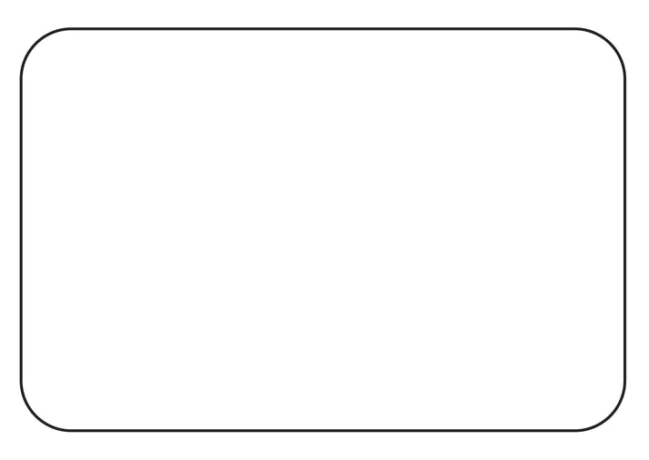 2.25" x 1" High Heat Removable Printable Label