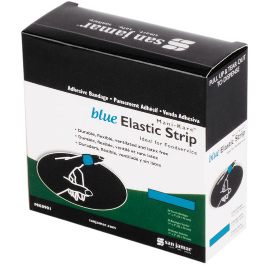 Blue Strip Bandages 7 - 8" x 3"
