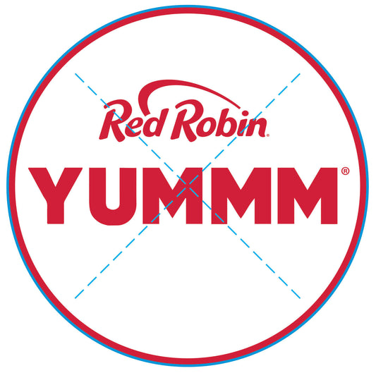 Red Robin Delivery Label