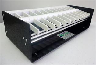 12-Roll Dispenser for 3 - 4"-1" rolls