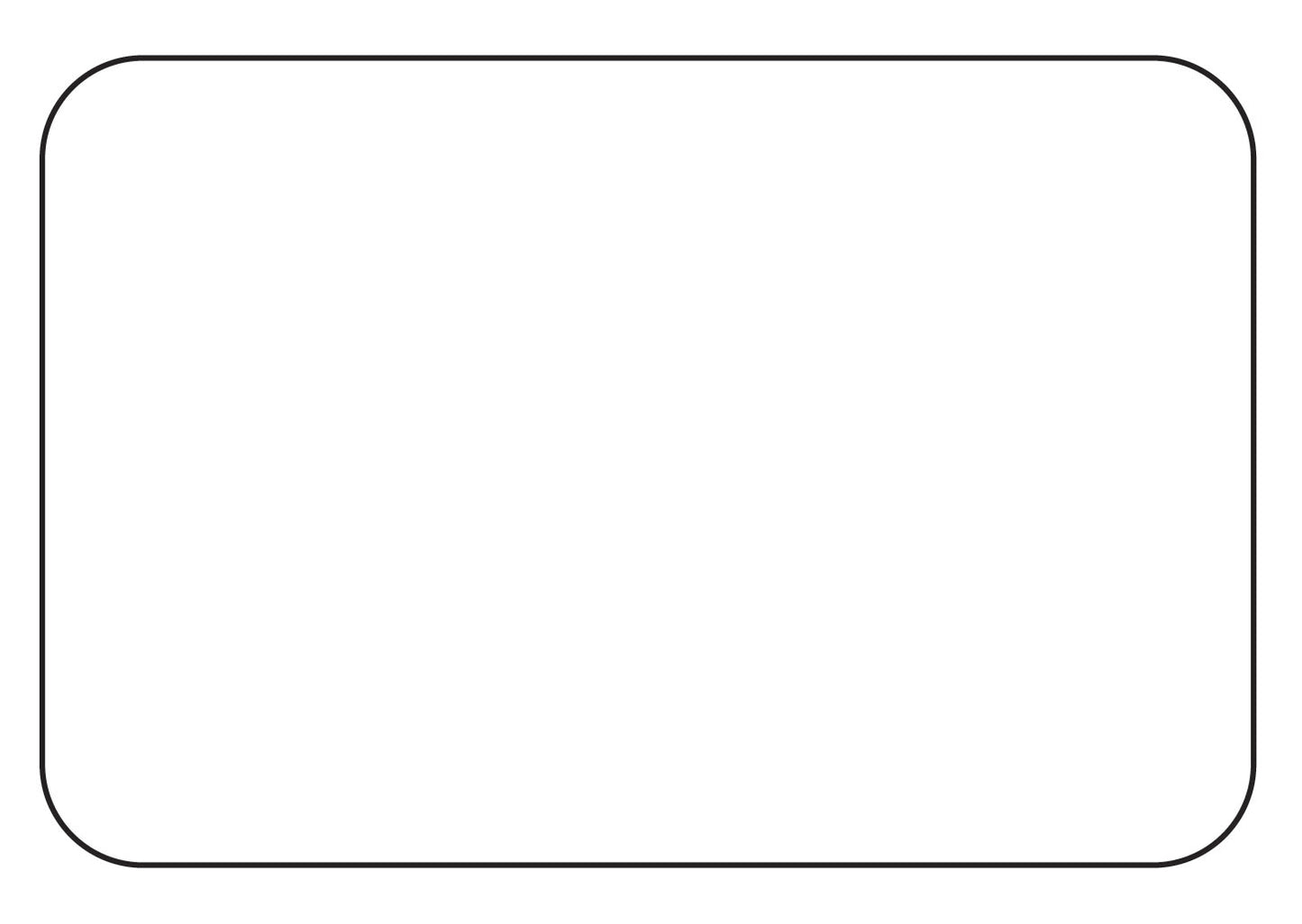 1" x 1.5" Blank Durable Date Label® (not for use in printers)