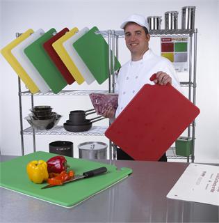 Cut-N-Carry Color Coded Cutting Boards