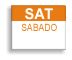 Saturday - Sabado (for Paxar Double Line Date Labeler)