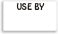 Use By (for Paxar Single Line Date Labeler)