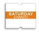 Saturday - Sabado (for Towa Double Line Date Labeler)