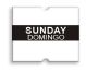 Sunday - Domingo (for Towa Double Line Date Labeler)