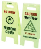 Caution - Closed Floor Signs