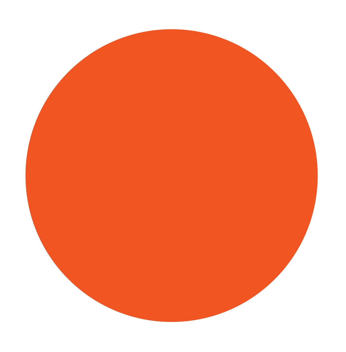 .75" Cold Temperature Color Coded Date Label (orange)