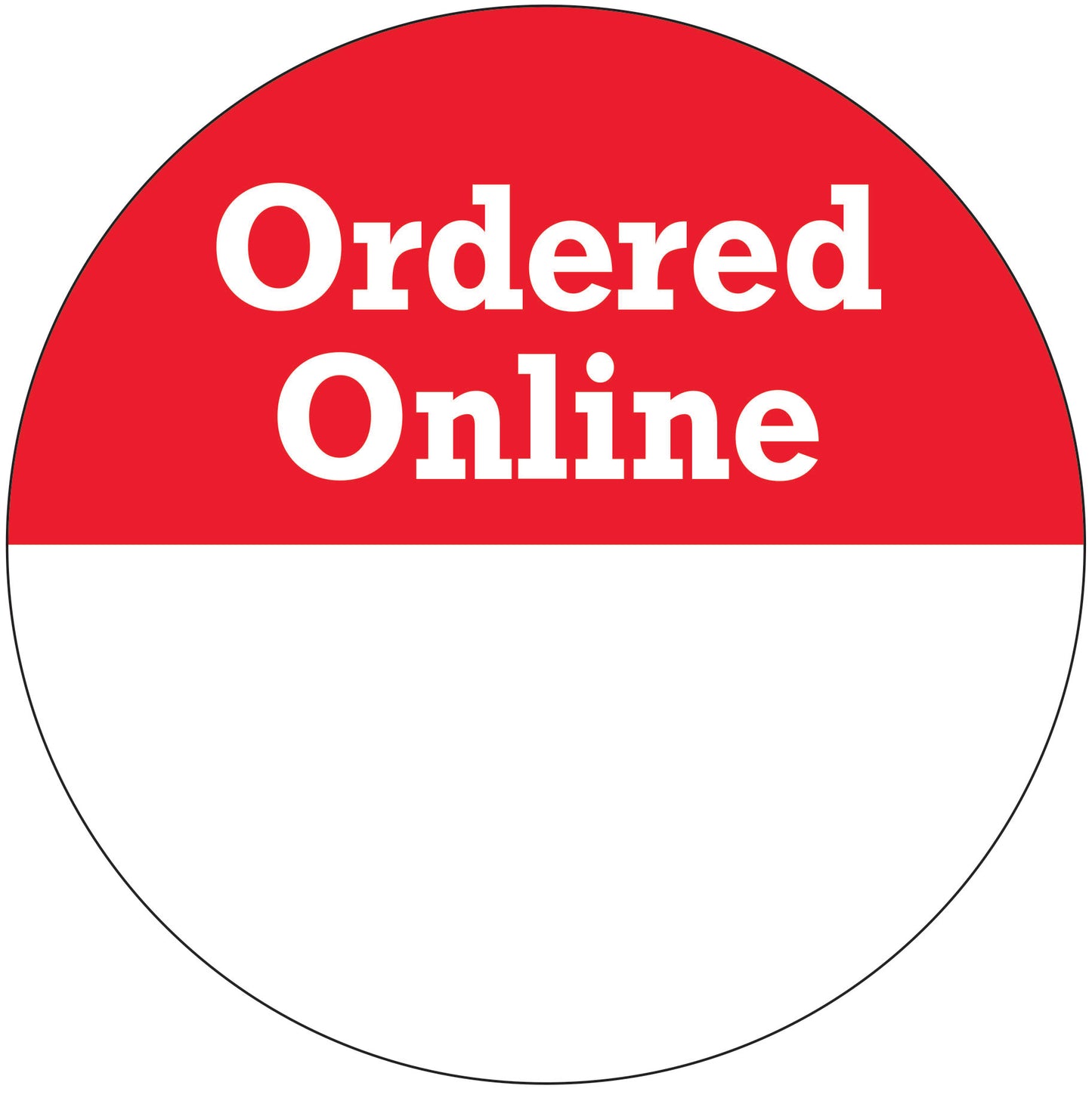 Ordered Online