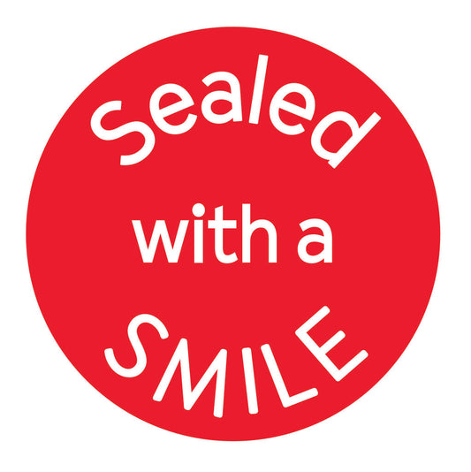 Tamper Indicating Label w-slits Sealed with a Smile
