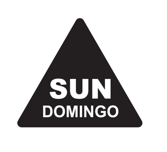 Sunday - Domingo .75" Dissolvable Date Label