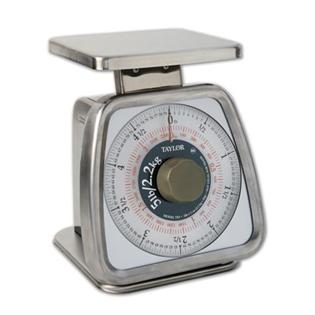 5lb x 1 - 2oz Taylor Mechanical Portion Control Scale - Rotating Dial
